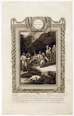 Josephus in a Cave, after the Siege and Destruction of Jotapata, casting lots with his companions...